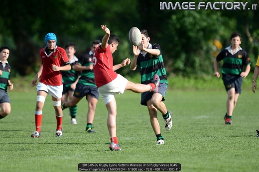 2015-05-09 Rugby Lyons Settimo Milanese U16-Rugby Varese 0345
